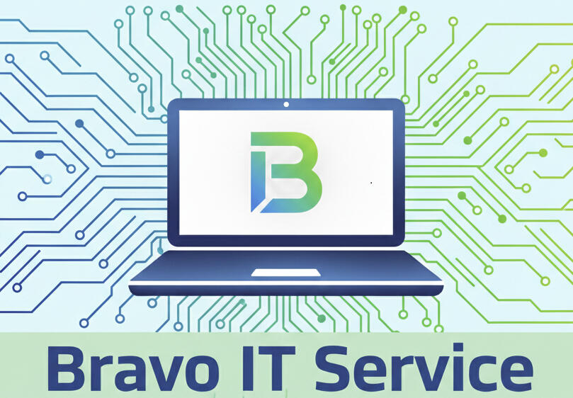 Bravo IT Service Logo